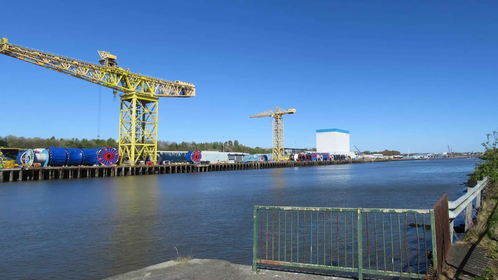 The River Tyne at Hebburn, South Tyneside